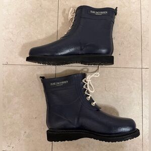 Ilse Jacobsen Women's Navy Winter Boots